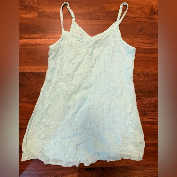 Torrid Sky Blue Midi Dress - Picture 2 of 4